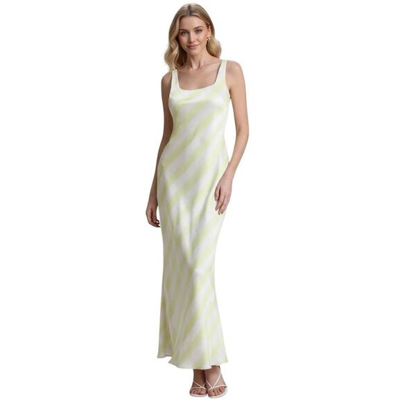 Avec Les Filles Dresses & Skirts - NWT Avec Les Filles Bias Cut Striped Maxi Dress